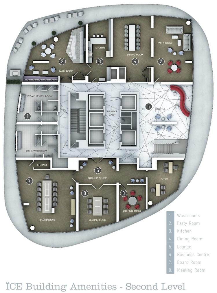 Ice Condos 12 14 Yorkst Floor Plan and Images