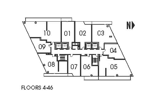 832 Bay st Floor PLan