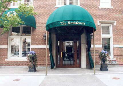 entrance of Windsor Arms Hotel Residences condo